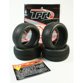 TPRO HARABITE SUPER SOFT T4 Treno Gomme 1/8 Off-Road con inserti (4)