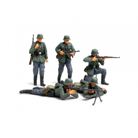 Tamiya 35293 1/35 German Infantry Set In Kit di Montaggio