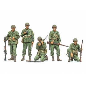 Tamiya 35379 1/35 U.S. Infantry Scout Set In Kit di Montaggio