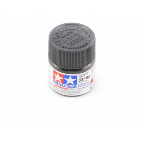 TAMIYA 81763 XF-63 German Grey Colore Acrilico Opaco 10ml