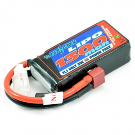 VOLTZ batteria LiPo 1300mah 3S 11.1V 30C Deans