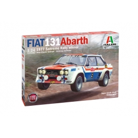 ITALERI 3621 Fiat 131 abarth 1977 san remo rally winner Kit di Montaggio