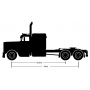 Tamiya GRAND HAULER MATTE BLACK Special Edition TA56356