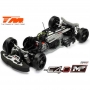 E4DMF T86 Automodello 1/10 Drift RTR Silver Graphite