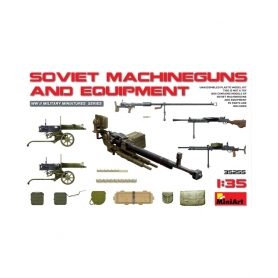 MINI ART 35255 Soviet Machine Guns & Equipment 1/35