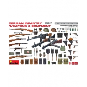 MINI ART 35247 German Infantry Weapons & Equipment 1/35