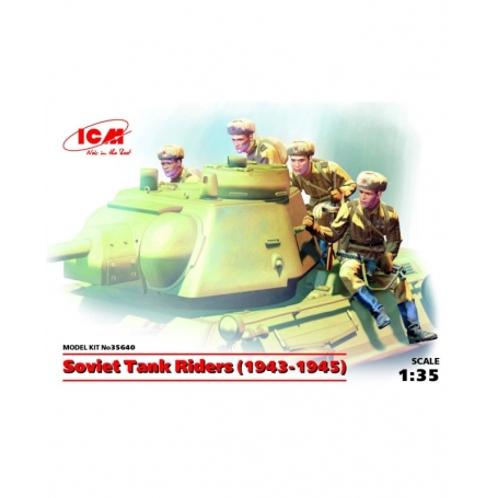 ICM 35640 Soviet Tank Riders 1/35