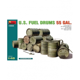 MINI ART 49001 U.S. Fuel Drums 55 Gal 1/35