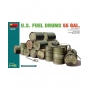 MINI ART 49001 U.S. Fuel Drums 55 Gal 1/48