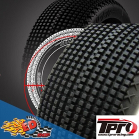 TPRO SNIPER ULTRA SOFT T5 - Treno Gomme 1/8 Off-Road con inserti (4)