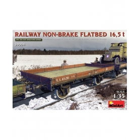 MINI ART 39004 Railway Non-Brake Flatbed 16,5 T