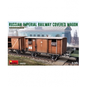 MINI ART 39002 Russian Imperial Railway Covered Wagon