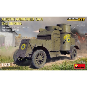 MINI ART 39005 Austin Armored Car 3rd Series: Ukrainian, Polish, Georgian, Romanian Servic