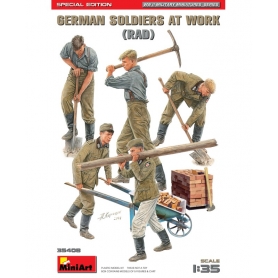 MINI ART 35408 German Soldiers At Work (RAD) Special Edition 1/35