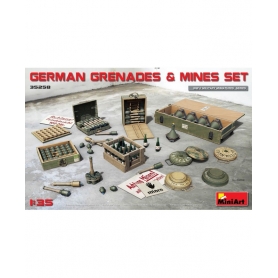 MINI ART 35258 German Grenades & Mines Set