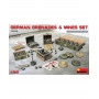 MINI ART 35258 German Grenades & Mines Set 1/35