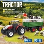 Trattore RC con rimorchio, Frequenza 2.4G 1:24 Huina