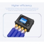 Ultra Power UP9 Caricabatterie 4 Canali Smart Balance AC 100W 100-240V/DC 200W 11-18V