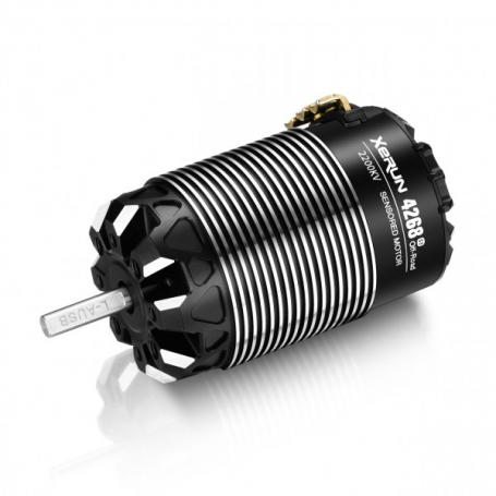 Hobbywing XERUN-4268SD-2200KV-BLACK-G3-OFFROAD Sensored Motore brushless 4 Poli 1/8