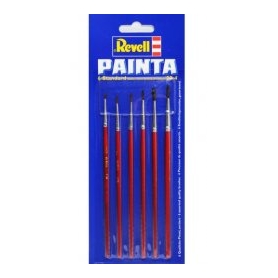 Revell 29621 Painta Standard Brushes Set [00, 0, 1, 2, 3, 4]