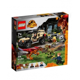 Lego 76951 Trasporto del Piroraptor e del Dilofosauro