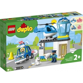 Lego 10959 Duplo rescue Stazione di polizia ed elicottero