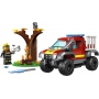 Lego 60393 city fire Soccorso sul fuoristrada dei pompieri