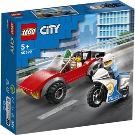Lego 60392 city police Inseguimento sulla moto della polizia