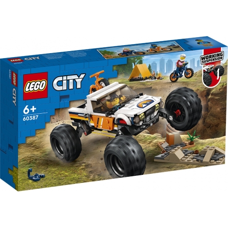 Lego 60387 city great vehicles Avventure sul fuoristrada 4x4