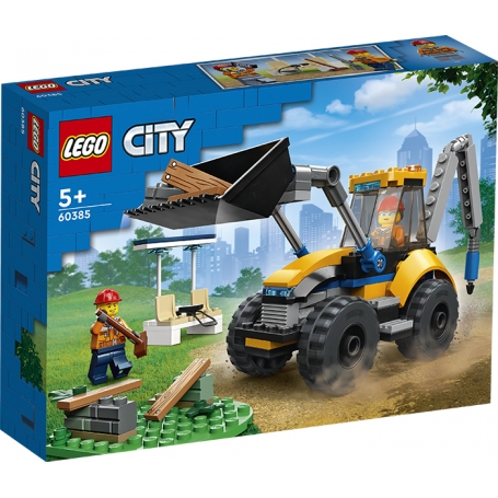 Lego 60385  city great vehicles Scavatrice per costruzioni