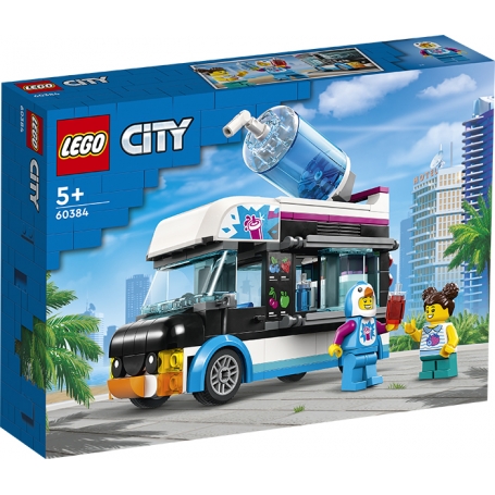 Lego 60384 city great vehicles Il furgoncino delle granite del pinguino