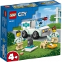 Lego 60382  city great vehicles Furgoncino di soccorso del veterinario