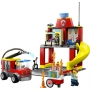 Lego 60375  city fire Caserma dei pompieri e autopompa