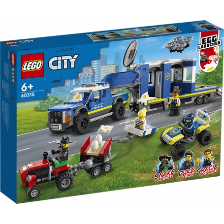 Lego 60315  city police Camion centro di comando della polizia