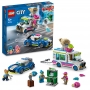 Lego 60314 city police Il furgone dei gelati e l'inseguimento della polizia