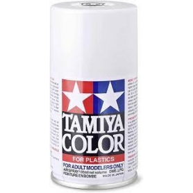 Tamiya TS-27 Matt White Colore Spray per Plastica 100ml