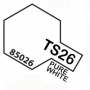 Tamiya TS-26 Pure White Colore Spray per Plastica 100ml