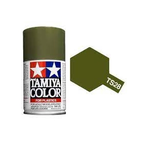 Tamiya TS-28 Olive drab 2 Colore Spray per Plastica 100ml