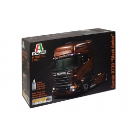 ITALERI 3897 Scania R730 Black Amber in Kit di Montaggio