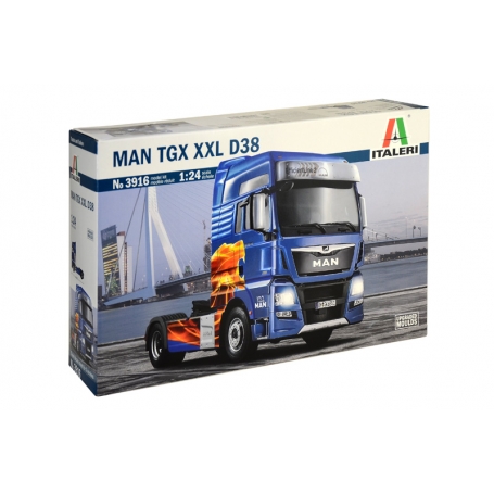 ITALERI 3916 MAN TGX XXL D38 in Kit di Montaggio