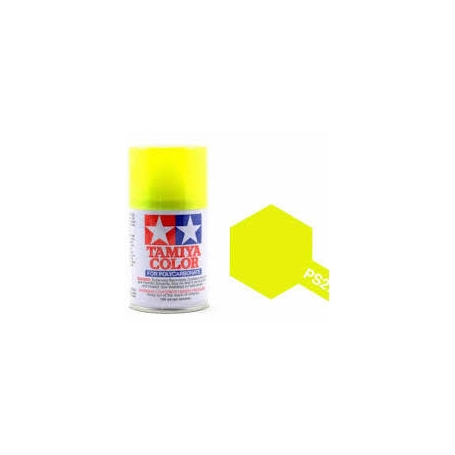 Tamiya PS-27 Fluorescent Yellow Spray Policarbonato 100 ml