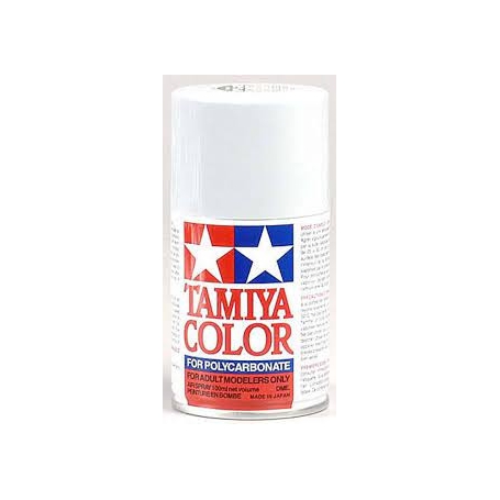 Tamiya PS-1 White Spray Policarbonato 100 ml