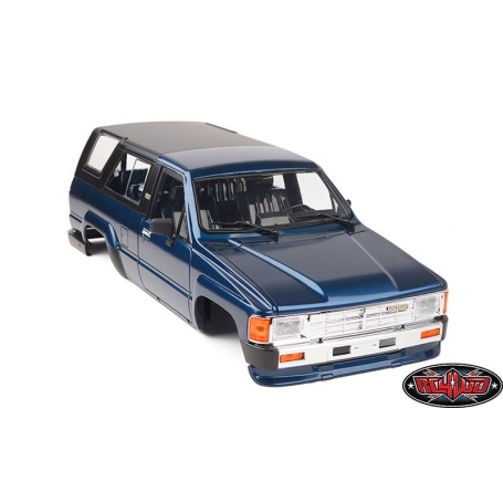 SET COMPLETO CARROZZERIA RIGIDA TOYOTA 4RUNNER DEL 1985 (BLU MEDIO) RC4WD