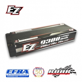 Ezpower Lipo 9300mah Long-Run 7,6v 2s 140/70c HV Graphene - 5mm