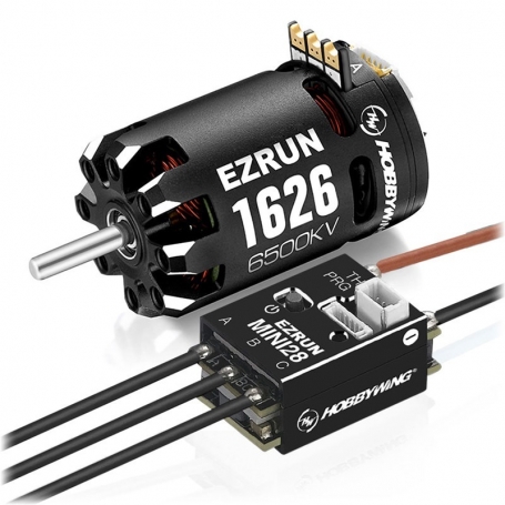 Hobbywing EZRUN Combo ESC Mini28 con motore 1626SD 6500kv per modelli 1/28