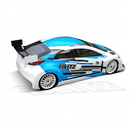 Blitz MK9 1/10 190mm FWD Touring Car Bodyshell 0,7mm incl. Wing