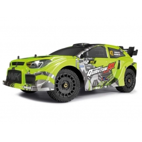 QUANTUM RX FLUX 4S 1/8 4WD RALLY CAR FLUO GREEN