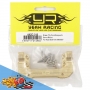 Yeah Racing Front Fender e supporto servo in Ottone 77gr x Axial SCX10 III (AXI03007) (short link)