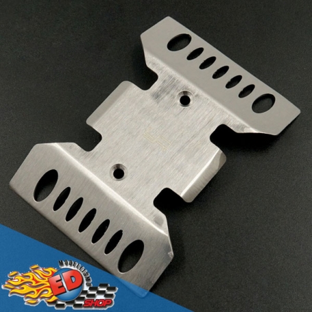 Yeah Racing Skid Plate in acciaio x Axial SCX10 III (AXI03007)