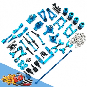 Yeah Racing Rapid Performance kit conversione in Alluminio BLU x Tamiya TT01 TT01E